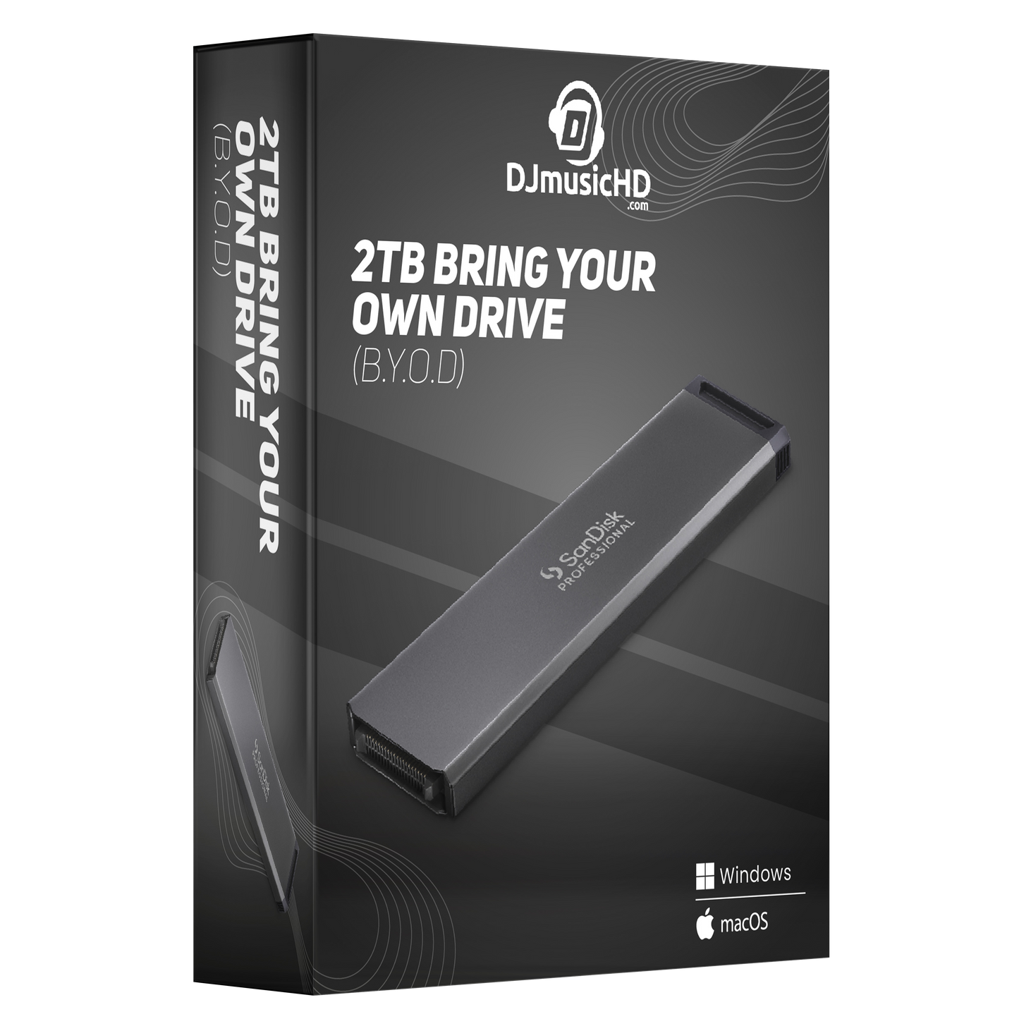 2 TB Bring Your Own Drive (B.Y.O.D)