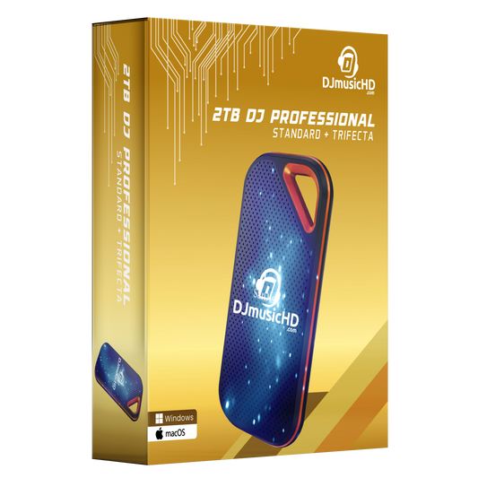 2TB DJ PROFESSIONAL (DJ Standard + Trifecta)