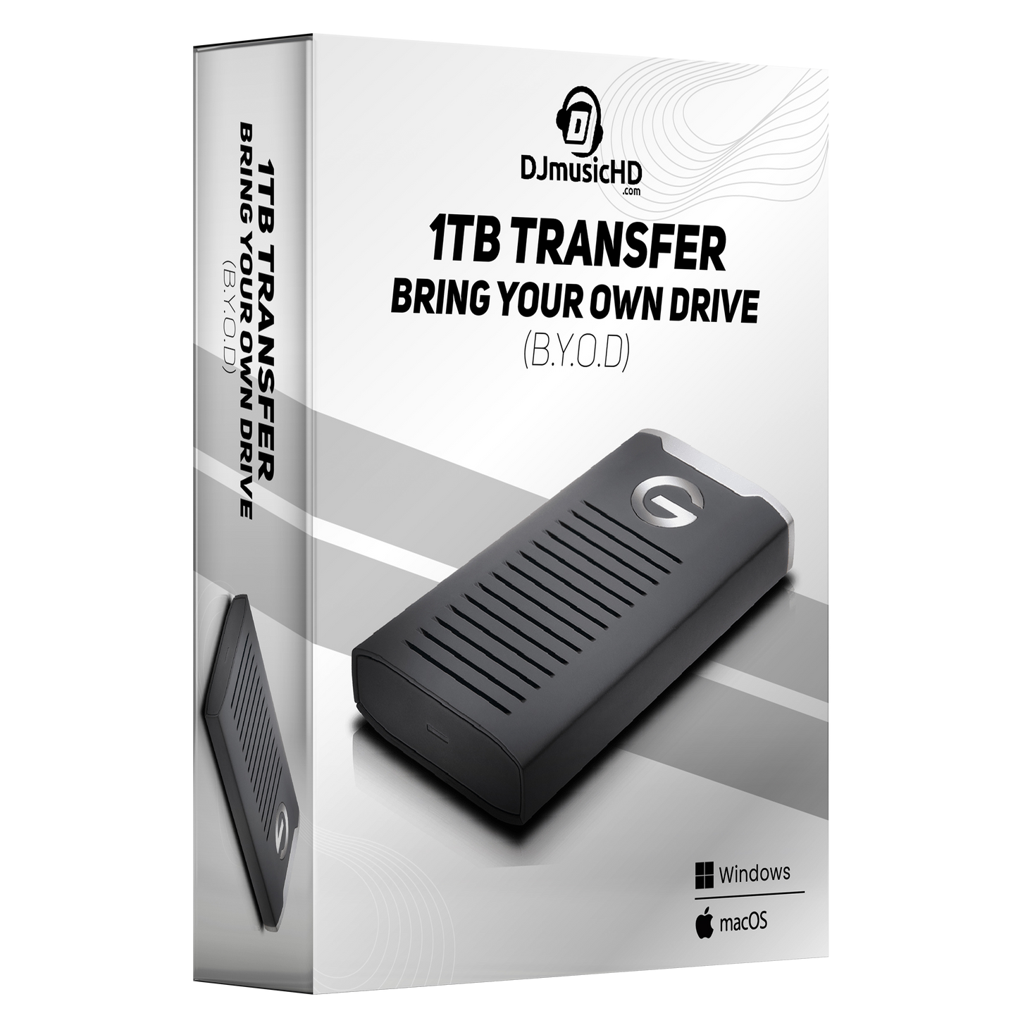 1 TB Transfer Bring Your Own Drive (B.Y.O.D)