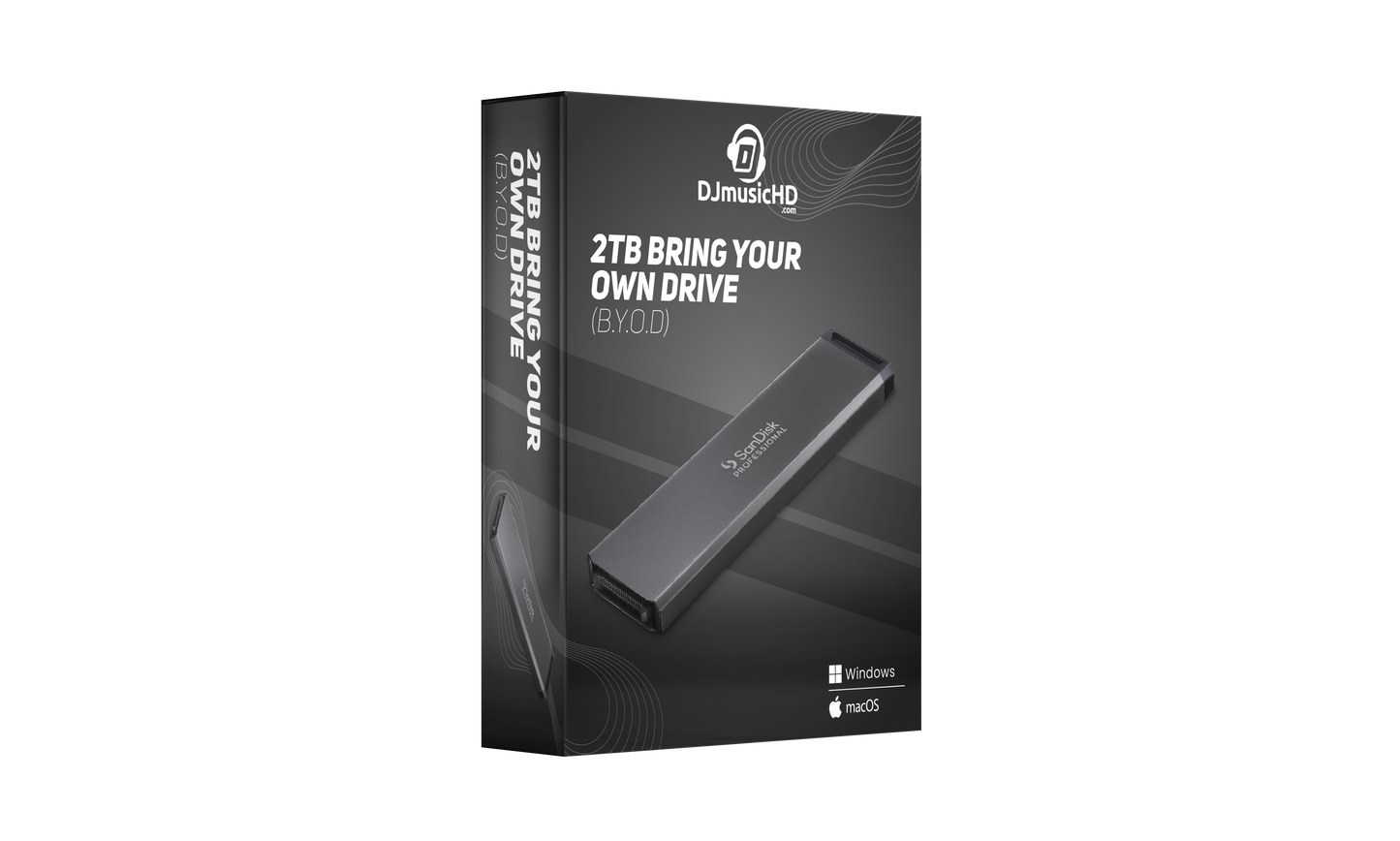 2 TB Bring Your Own Drive (B.Y.O.D)