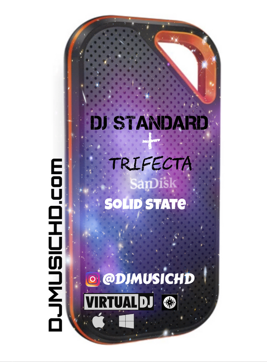 2TB Solid State Drive DJ Combo (DJ Standard + Trifecta)